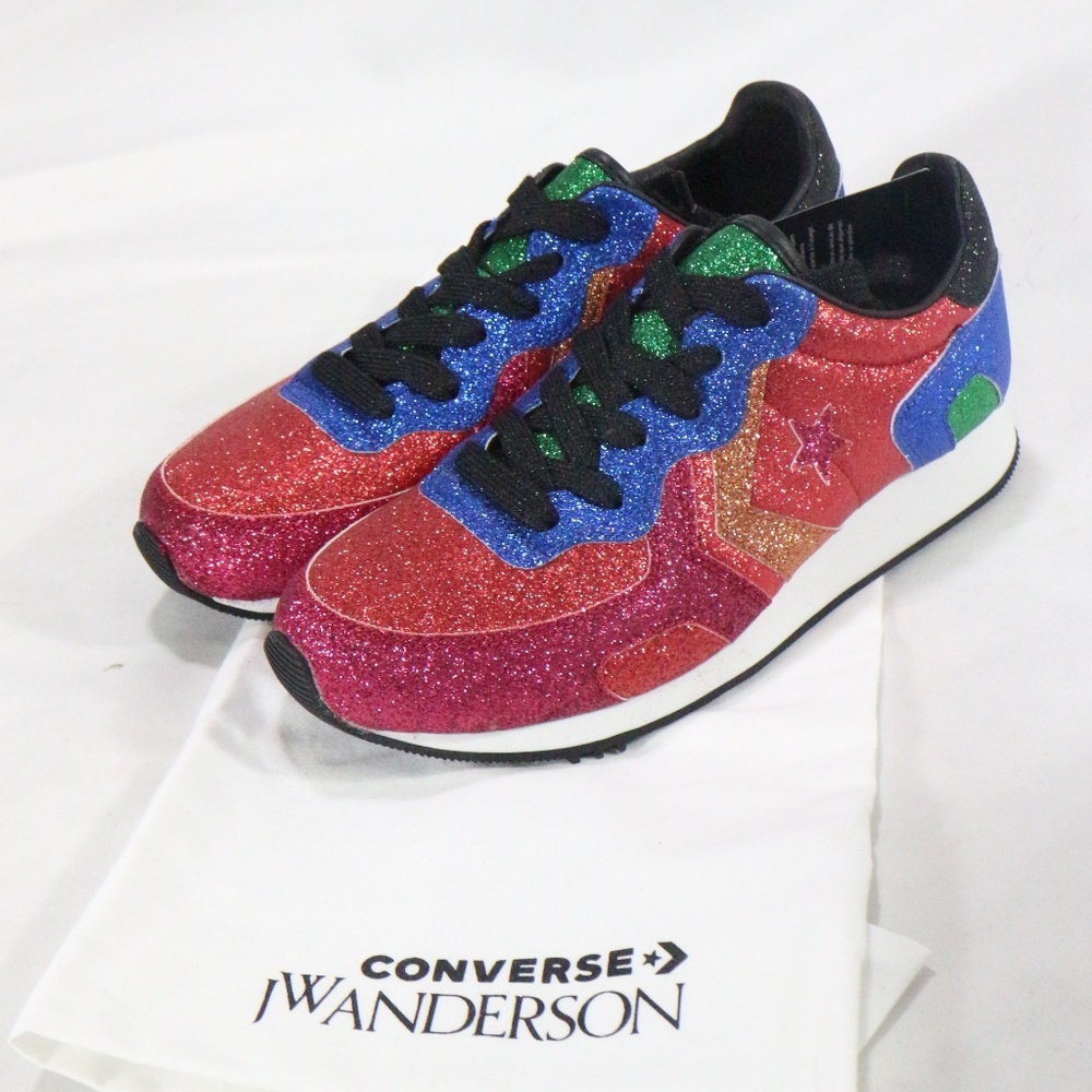 Converse JW Anderson X Thunderbolt OX Cherry Shoes - Picture 4 of 8